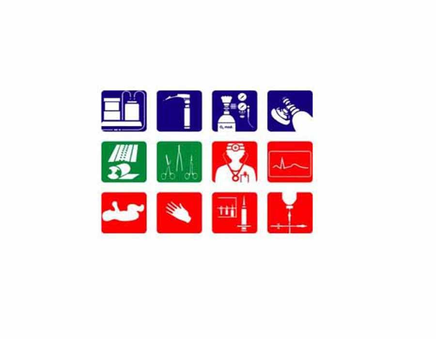 Simbologia internaz.rifrangente serie 12 pz. 