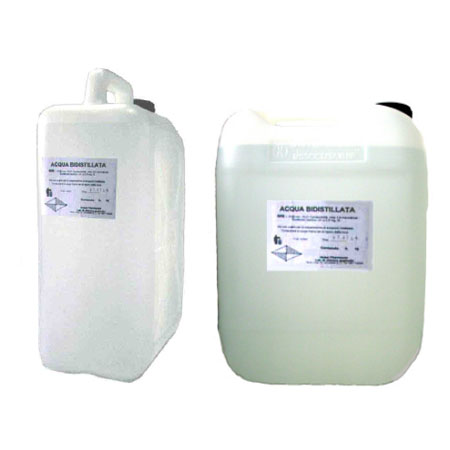 Acqua bidistillata 10 lt non catastabile 