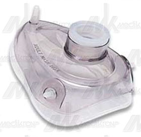 Maschera x pallone rianimatore in silicone cal. 5 