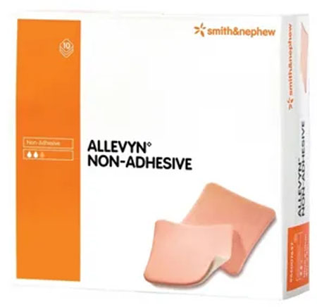Medicazione sterile allevyn cm. 5x 5 in poliuretano, non adesiva pz. 1 