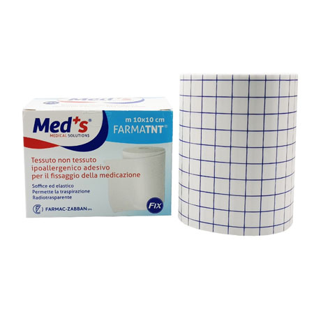 Cerotto tnt retinato elastico mt.10x10 cm. farma tnt-fix 