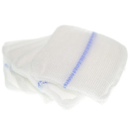 Pezze laparatomiche 4 strati rx str 20x20 c/conta blister da 5 pz. 