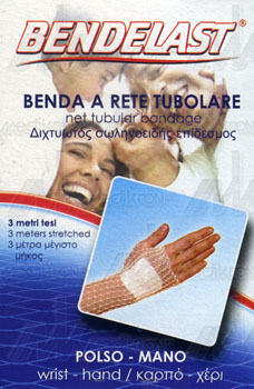 Rete elast. tubolare x polso e mano mis. 2 mt. 3 in tensione 