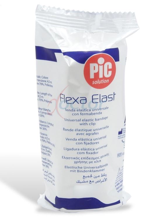 Benda elastica cm 5x4,5mt flexa elast tipo ideal 
