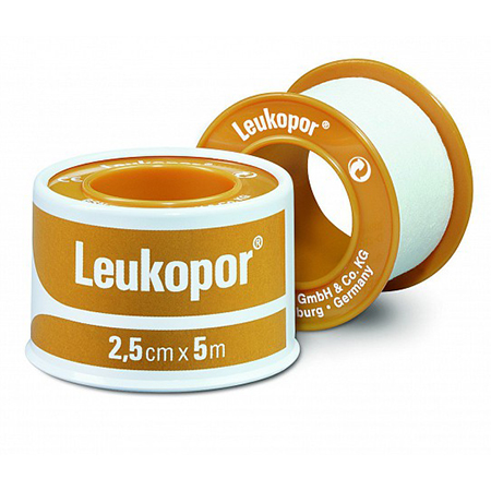 Leukopor tnt rocchetto 5m x 2,5cm 