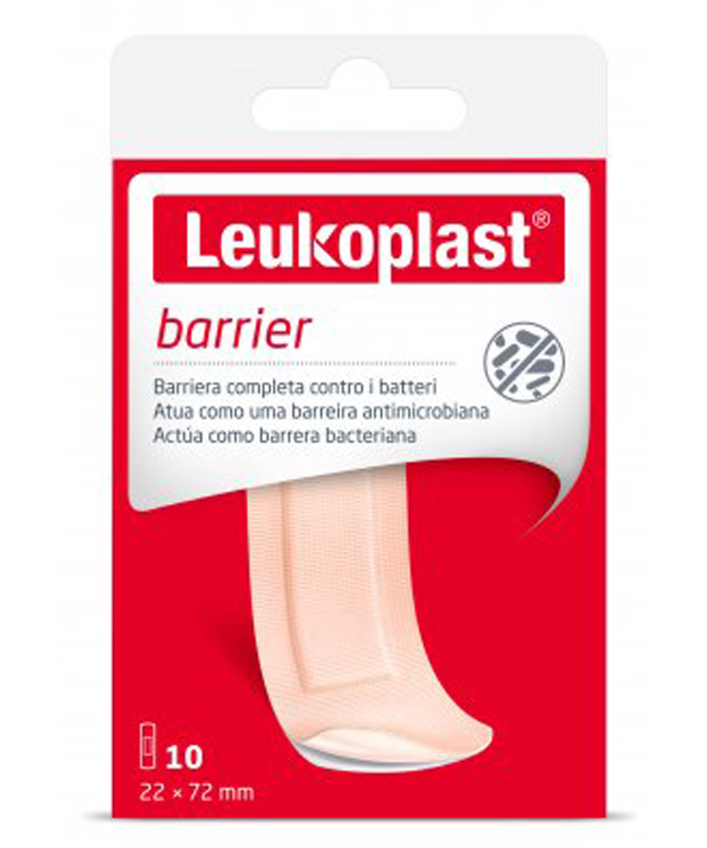 Leukoplast barrier cerotti 72x22 cf da 10 pz 