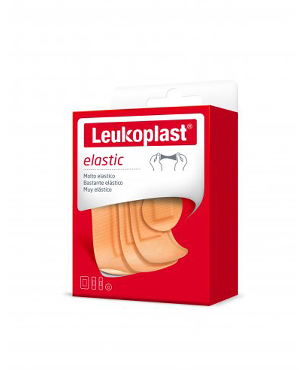 Leukoplast elastic cerotti 40pz - 4 misure assortite 