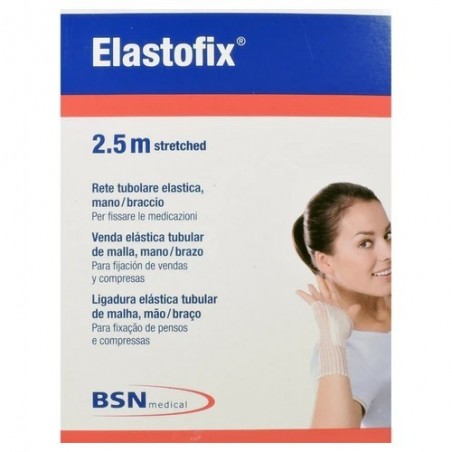 Benda a rete leukoplast elastofix mano/polso/braccio mt 2,5 