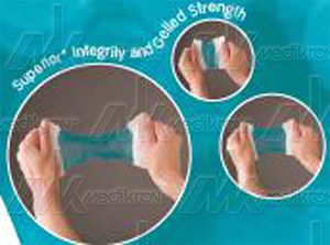 Medicazione str. durafiber in fibre di cellulosa, cm. 10x10 conf. 10 pz. 