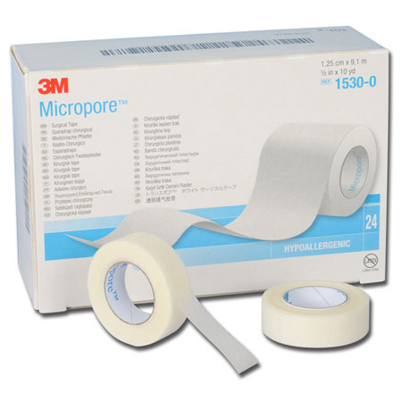 Cerotto micropore 1,25x9,14 3m conf. 24 pz 