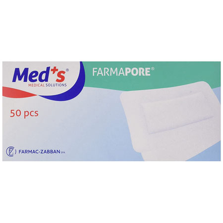 Compressa adesiva tnt str 10x15cm farmapore - conf. 50 pz 