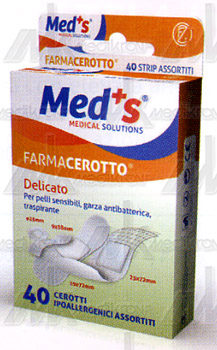 Cerotto medicato in tnt 19x72 in conf. da 20 pz. 