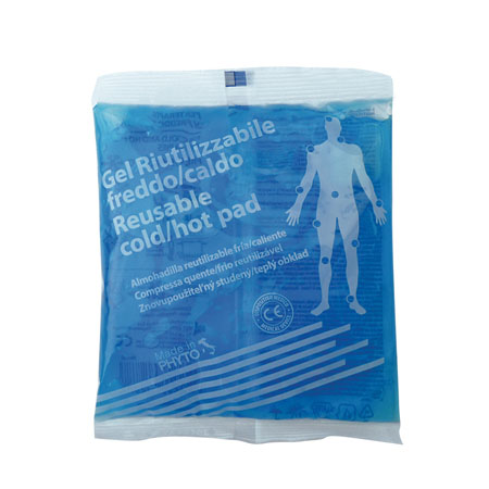 Ghiaccio crioflex caldo/freddo riutilizzabile cuscinetto cm. 18x15 