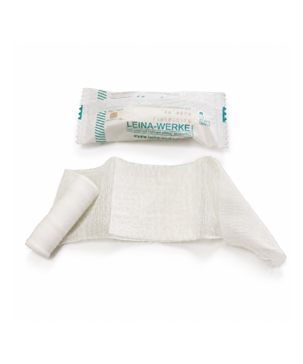 Benda con tampone sterile mm.80x100 conf. da 6 pz. 
