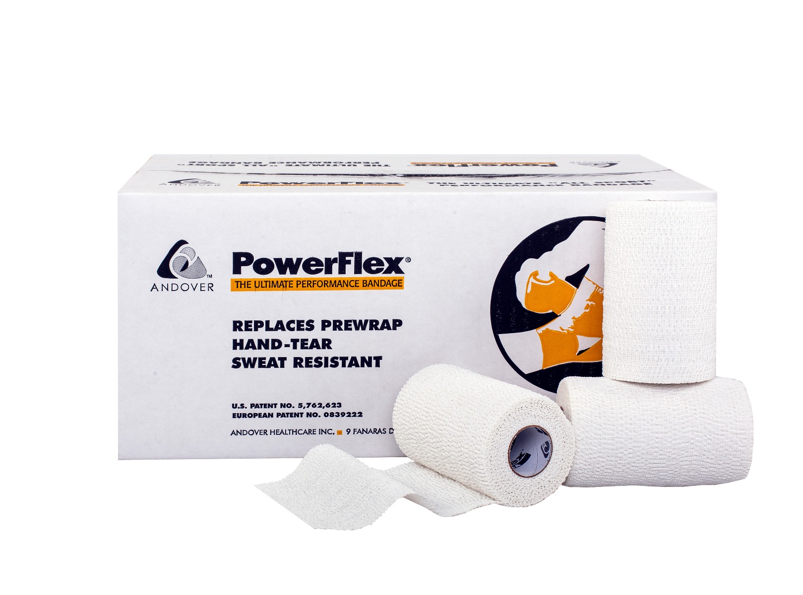 Benda adesiva taping power flex cm10x5,5mt conf. da 12 pz. 