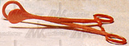 Pinza tiralingua in plastica 