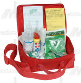 Borsa p.s. mizar in nylon all. 2 col. rosso 