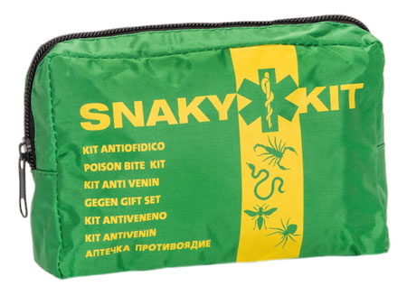 Kit antiofidico (antivipera) con borsa verde 