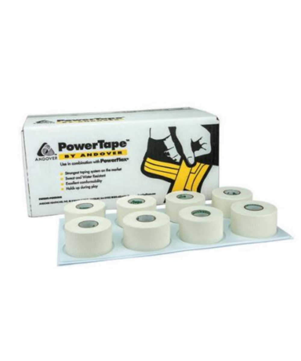 PowerTape – tape coesivo idrorepellente e modellabile, ideale per bendaggi resistenti e duraturi. Supporta muscoli, tendini e articolazioni con stabilità e comfort.