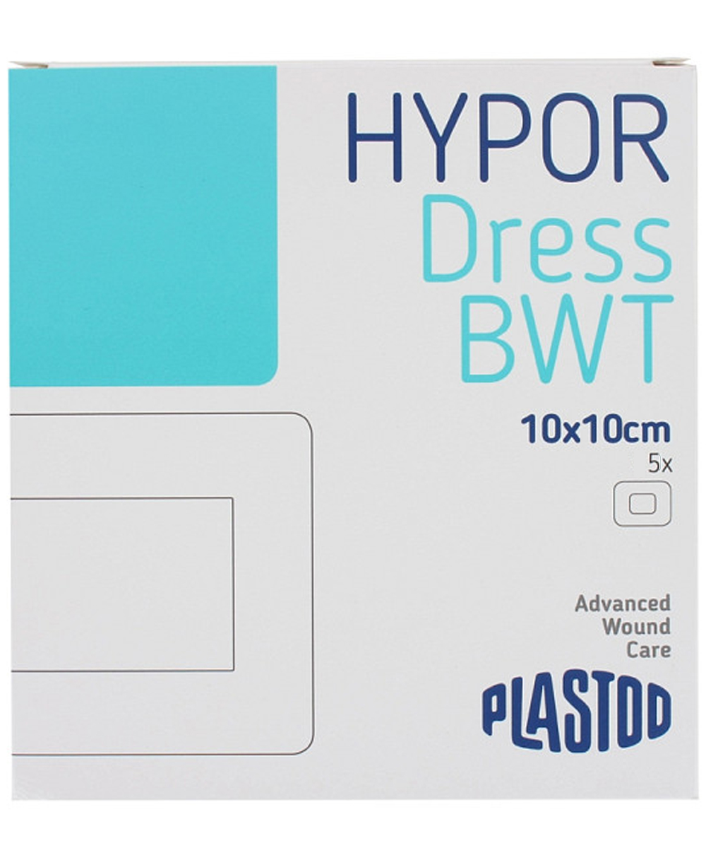 Medicazione adesiva sterile impermeabile 10x10 cm con tampone assorbente. Protezione efficace contro acqua e batteri, ideale per ferite e abrasioni.