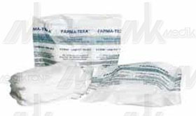 Zaffo di garza 12/8 4 strati 5x5 cm conf. 180 pz. 