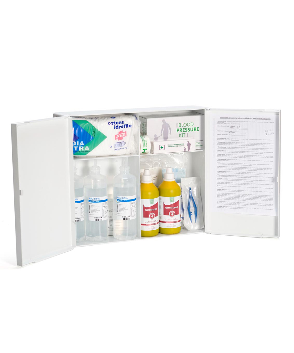 Cassetta p.s. all.1 base medibox completa in abs 