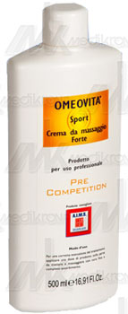 Crema omeovita x massaggio pre-gara speed 500 ml 