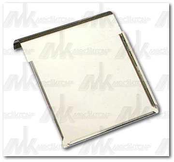 Portacartella inox 34x23 