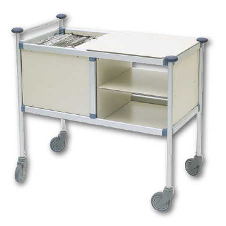 Carrello portacartelle a 40 posti, cm.110x56x95h 