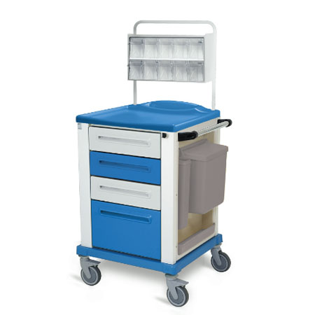 Carrello medicazione small in tecnopolimero 