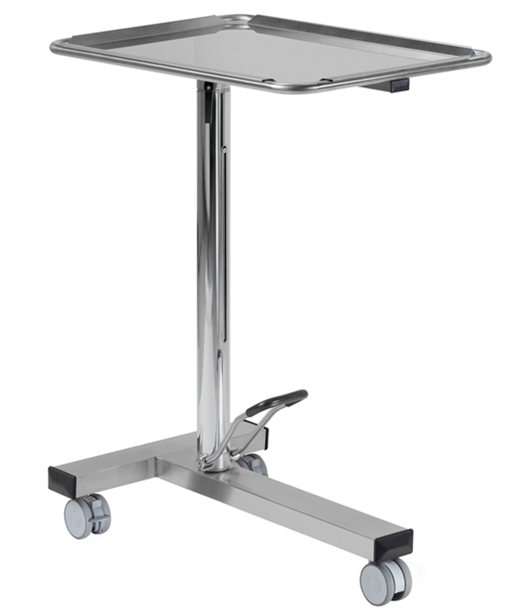 Tavolo di mayo con pompa idraulica e altezza regol. cm 90-126 