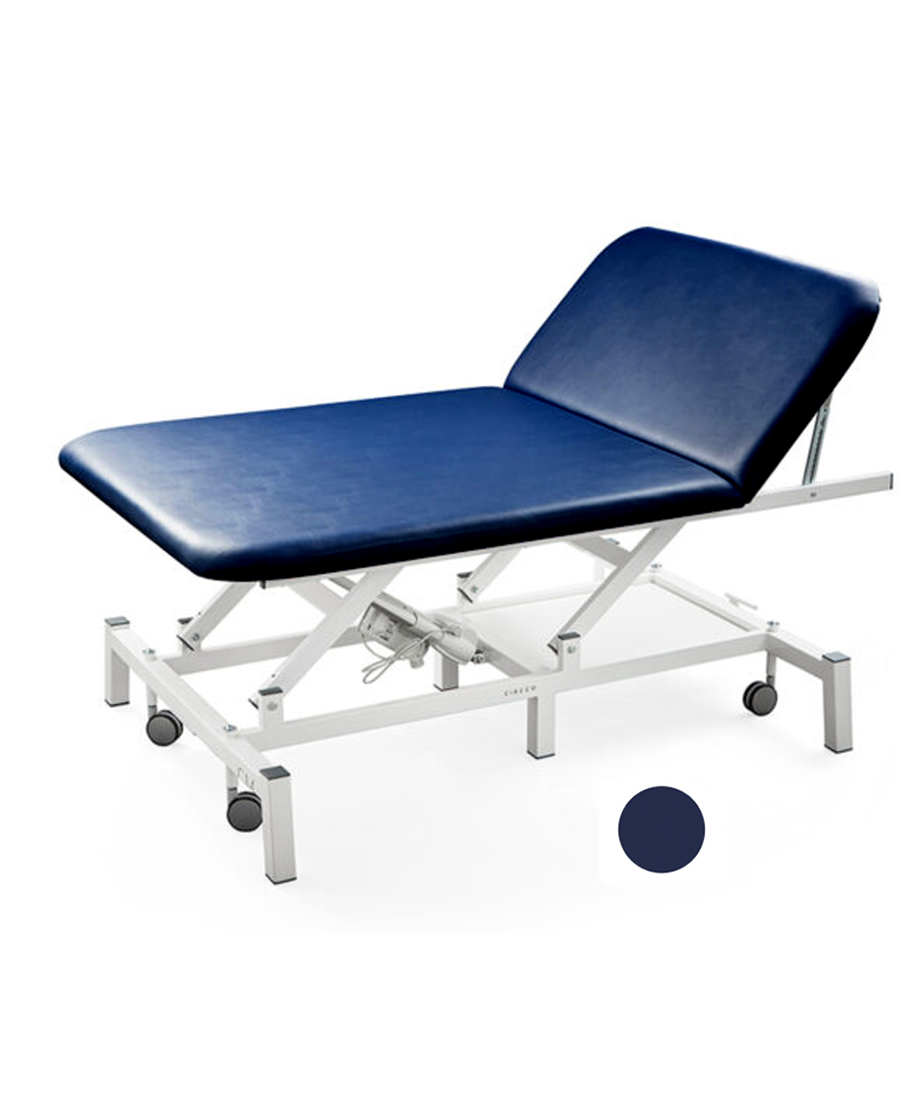 Lettino Bobath Camberra, mostrando la struttura robusta e il cuscino ampio, ideale per trattamenti di fisioterapia e riabilitazione neurologica in ambienti professionali.