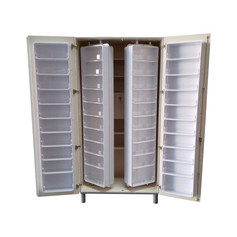 Armadio farmacia con tesoretto cm.100x60x200h. 