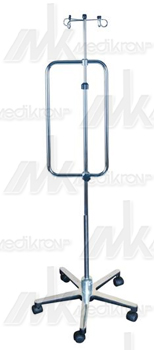 Asta a 4 ganci x pompe infusione sollevameno manuale 