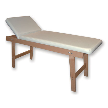 Letto visita in legno port. kg. 200 dim. 190 x 70 x h 75 cm 