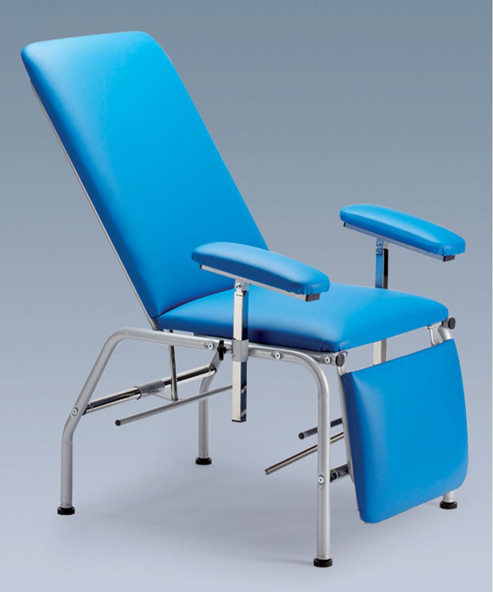 Poltrona prelievi smontabile con piedini 