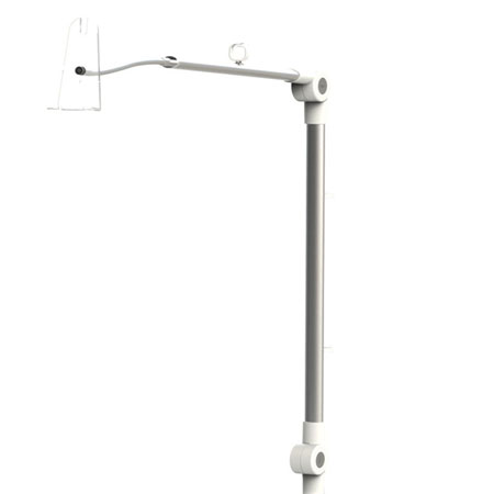 Supporto a braccio cardio per ecg carrelli easy e smart 