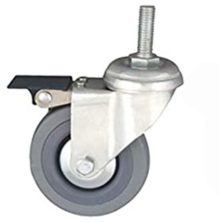 Ruota con freno per deambulatore ad-61 