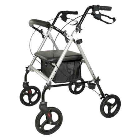 Deambulatore piegh. rollator compacto allum c/seduta regolab sed 45 