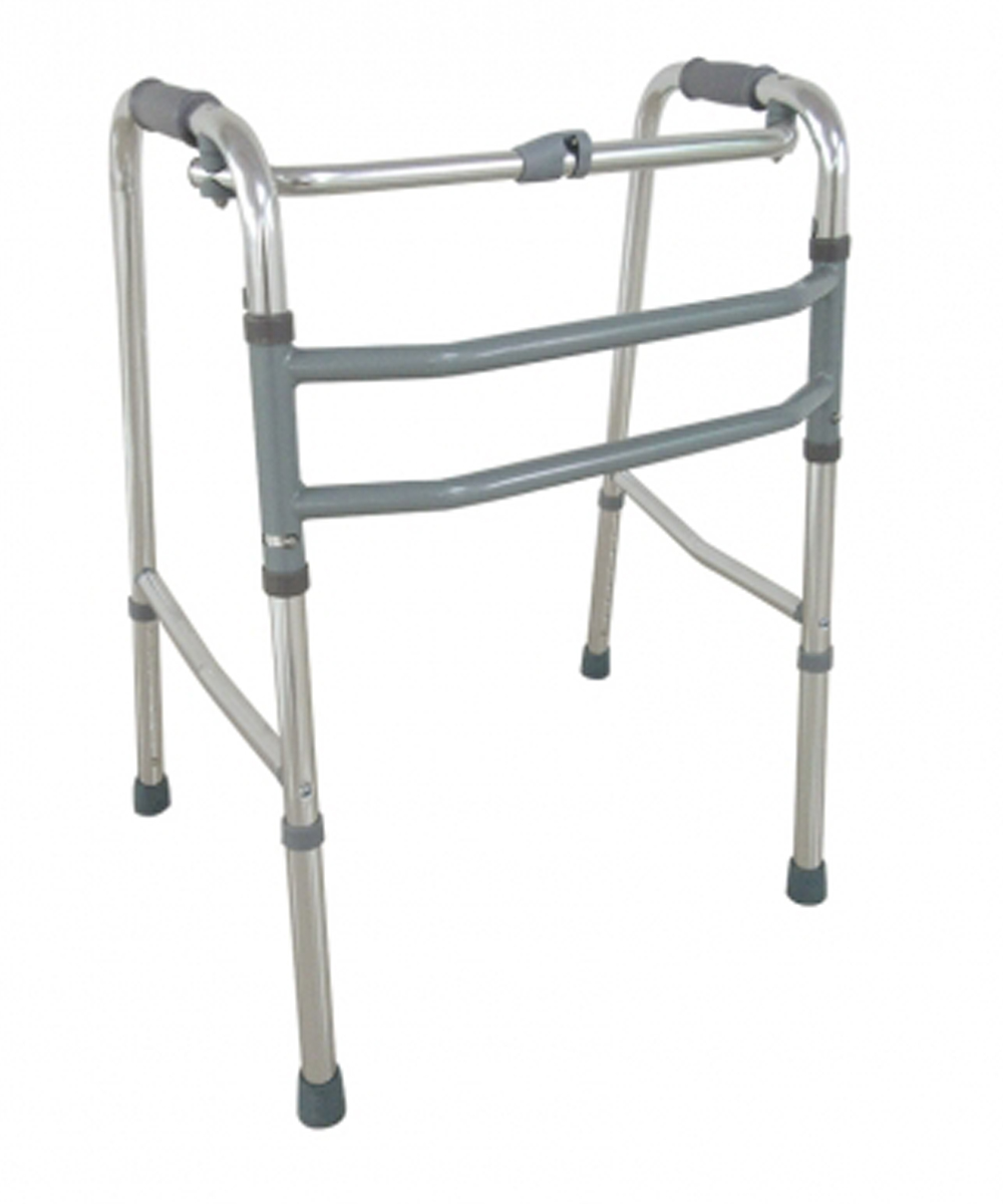 Deambulatore in alluminio a due barre 