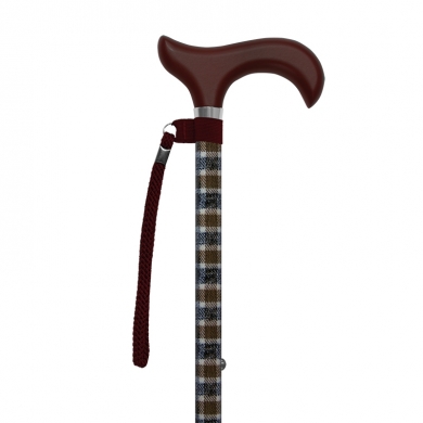 Bastone in alluminio pieghevole fantasia geometrica stone-p 