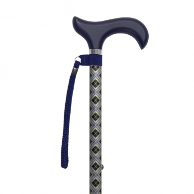 Bastone in alluminio pieghevole fantasia geometrica giuly-p 