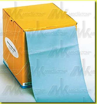 Fascia x ginn.riabil. forte cm.14,5 x mt.5,5  verde 