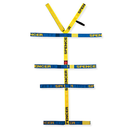 Cinture a ragno sistema univ. rock straps x tavola spinale rock pin 