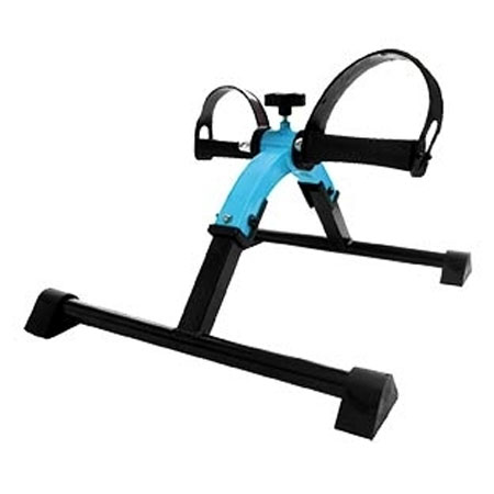 Pedalciclo pieghevole azzurro 