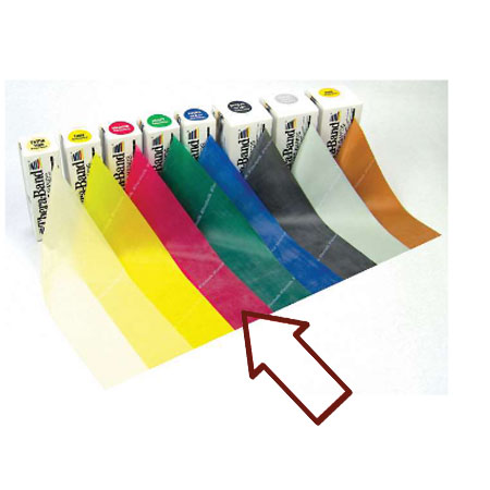 Fascia elastica thera-band rossa mt.5.50x13cm 