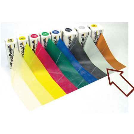 Fascia elastica thera-band argento mt.5.50x13cm 