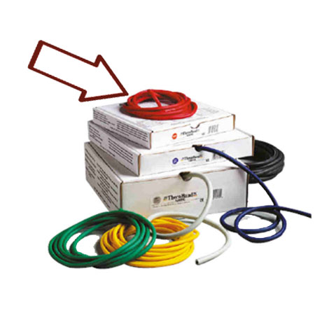 Tubo elastico thera-band rosso mt. 7,5 