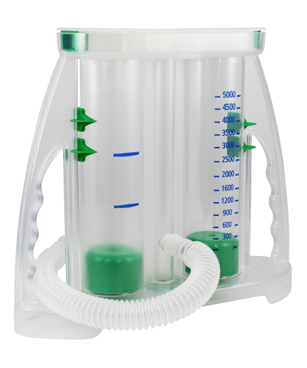 Pulmovol50 incentivat. volumetr. di respiraz 5000cc+tubo, bocc e filtro 