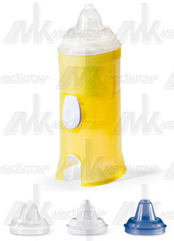 Doccia nasale flaem rhino clear colore giallo 